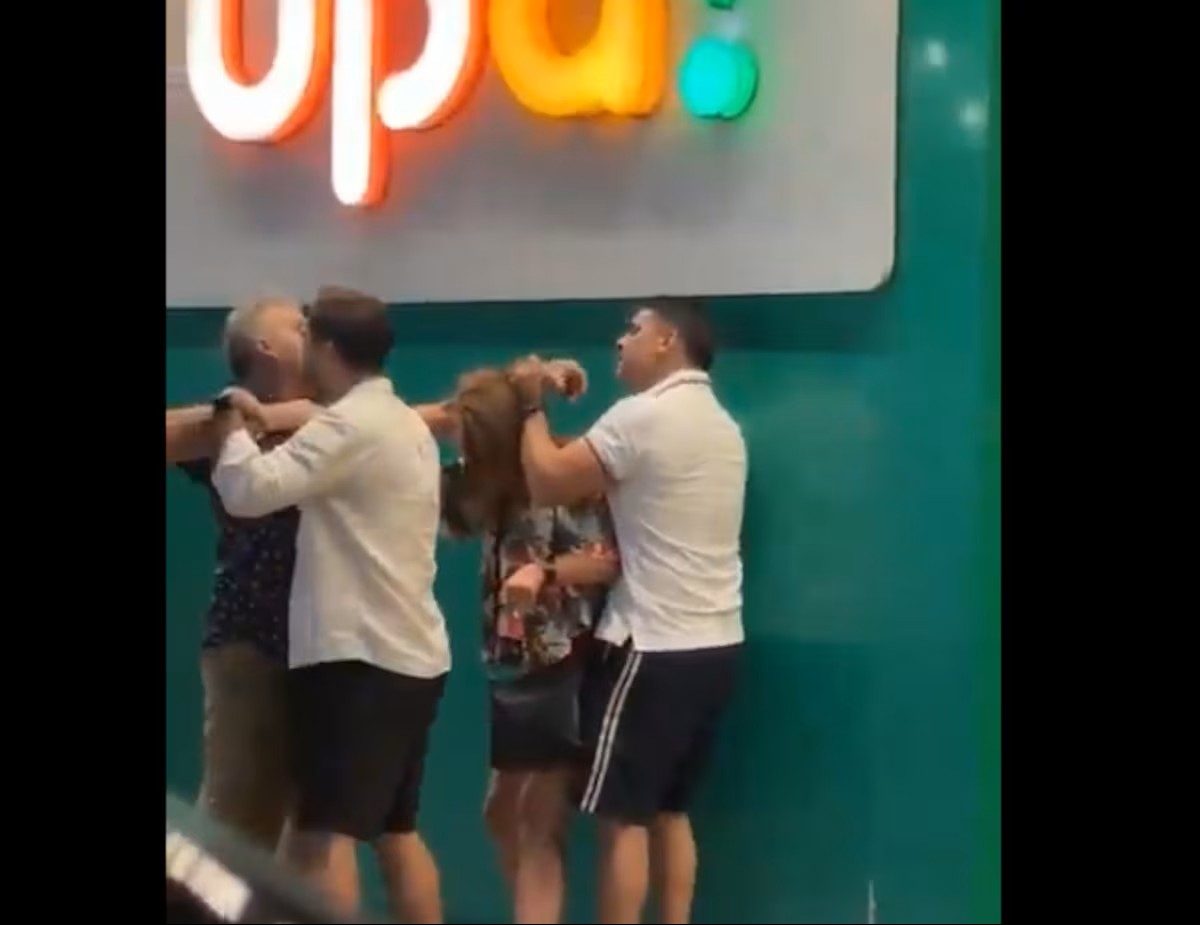 «Nenecho», de la pista al forcejeo: viral en San Bernardino