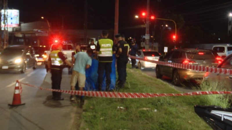 Motociclista muere tras accidente en Mariscal López