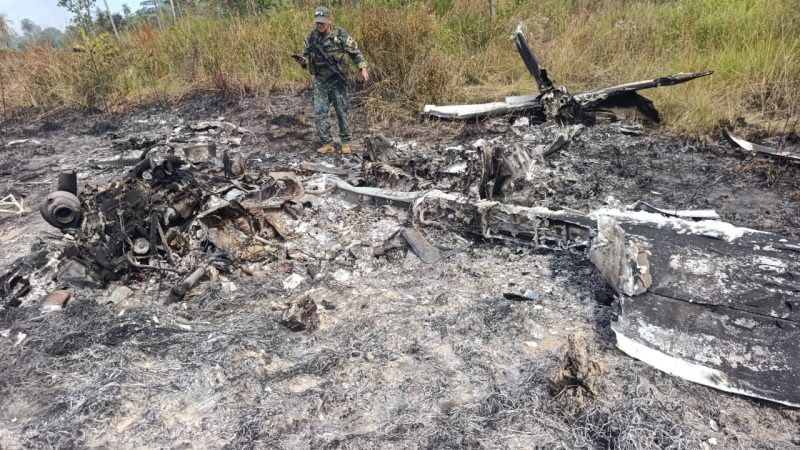 Concepción: aeronave siniestrada estaría vinculada al narcotráfico