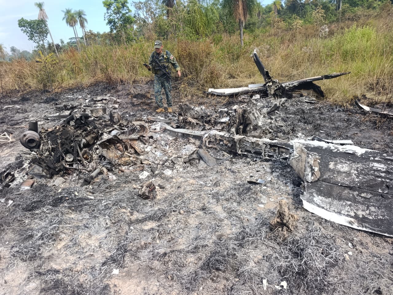Concepción: aeronave siniestrada estaría vinculada al narcotráfico