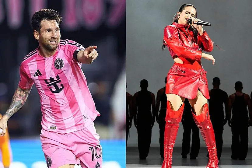 Messi dijo que la única cantante a la que le pediría una foto es a Rosalía