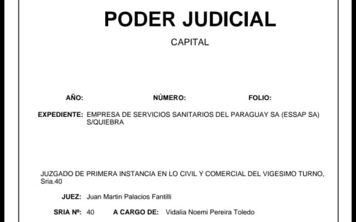 ¿Essap en quiebra? Documento generó preocupación en usuarios