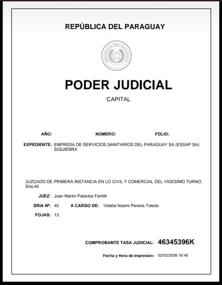 ¿Essap en quiebra? Documento generó preocupación en usuarios