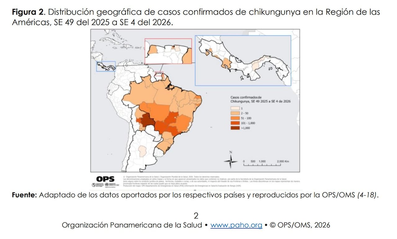 Emiten alerta por chikunguña: en Asunción hay casos importados de Bolivia