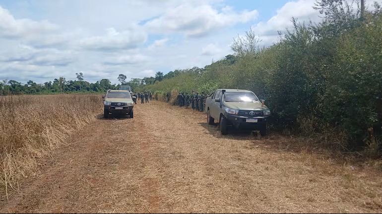 Operativo en Curuguaty tras secuestro de Almir de Brum