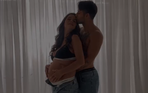 (GALERÍA) «Tito» Torres y Stephi Ríos hicieron su sesión de fotos preparto