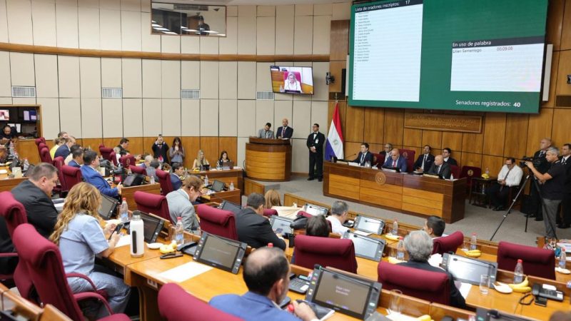 Senado aplaza tratamiento de la reforma de la Caja Fiscal