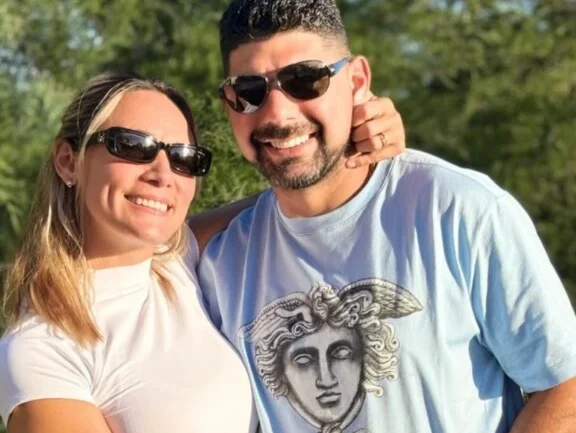 Dijeron que ex el albirrojo se casó con la ex de Maradona