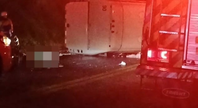 Bus paraguayo volcó en Brasil: cuatro heridos y una fallecida
