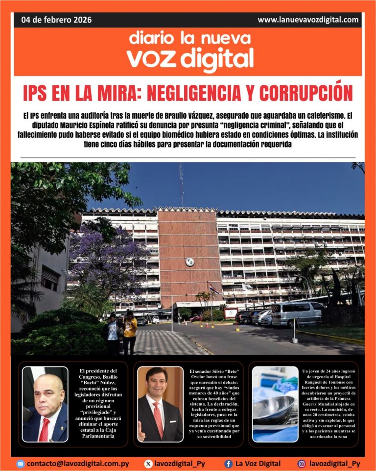 Tapa del 4 de febrero del 2026