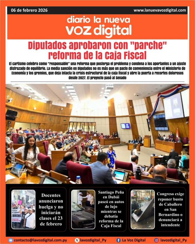 Tapa del 6 de febrero del 2026