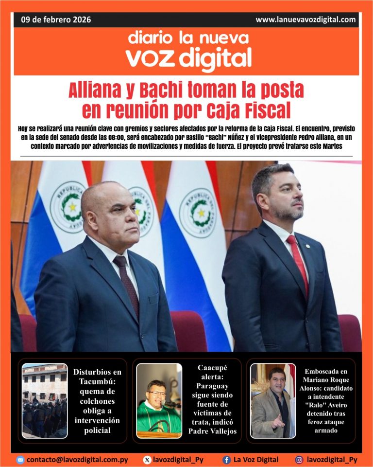 Tapa del 9 de febrero del 2026