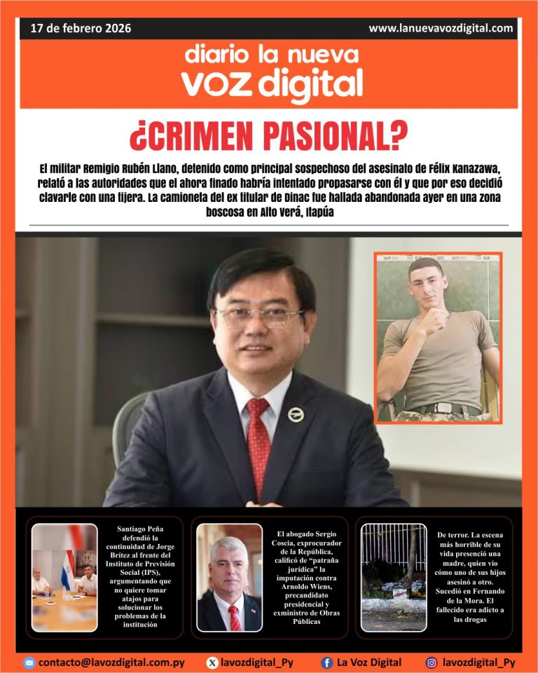 Tapa 17 de febrero 2026