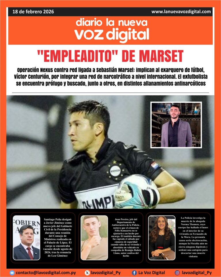 Tapa 18 de febrero 2026