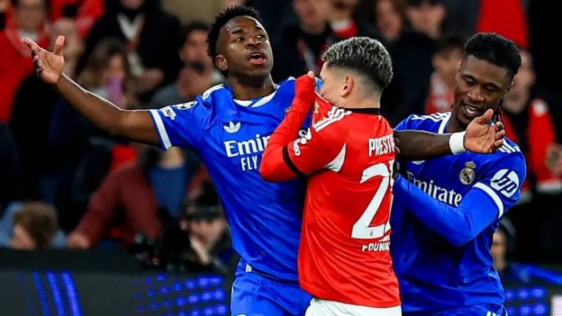 UEFA abre investigación tras denuncia de Vinicius contra Prestianni por racismo