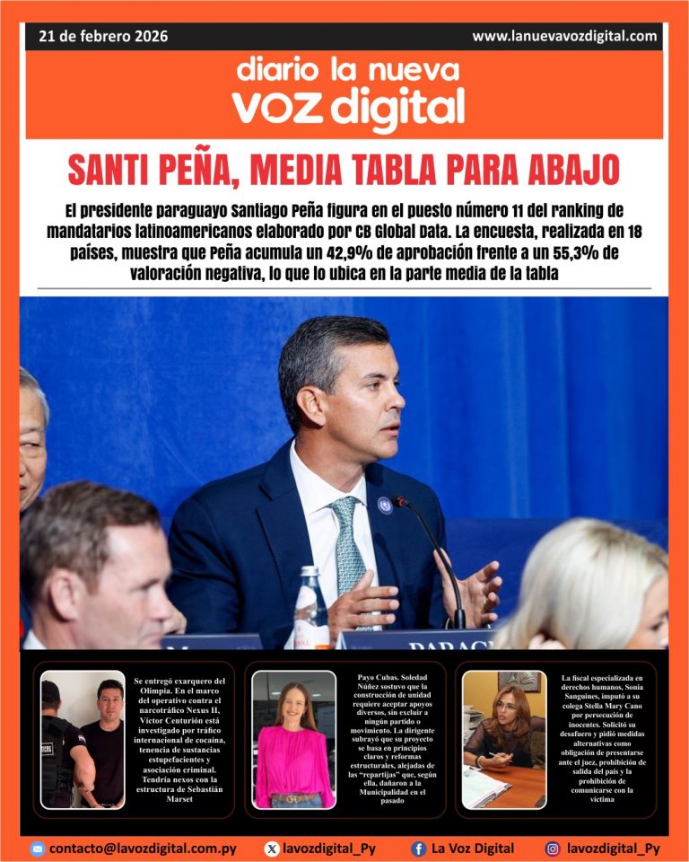 Tapa 21 de febrero 2026