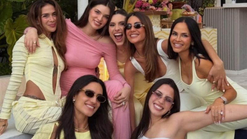 ¡Así celebró Nadia Ferreira su baby shower con sus amigas famosas!